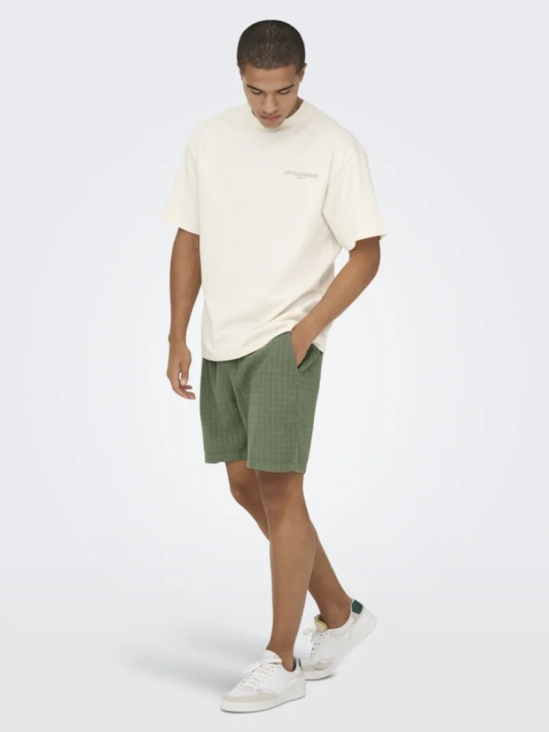 Only & Sons Shorts*ONSTEL LATHAM 0257 SHORTS NOOS Dusty Olive