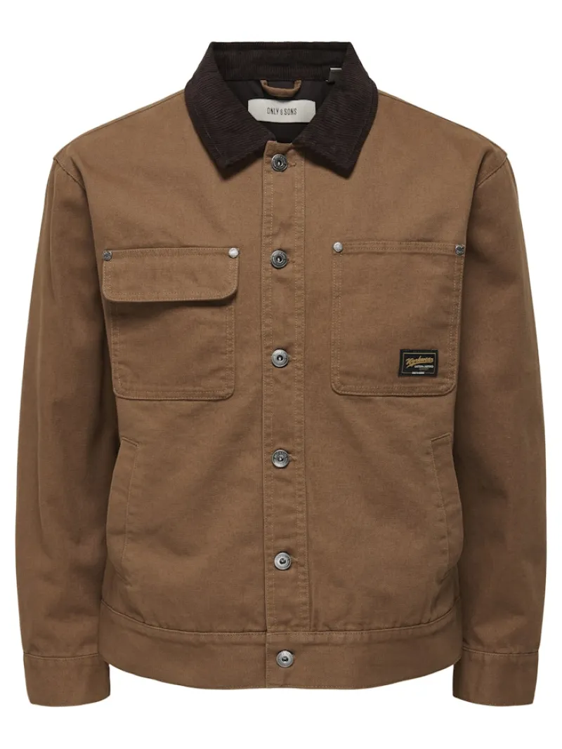 Only & Sons Jacken*ONSTIMBER COTTON JACKET OTW rubber