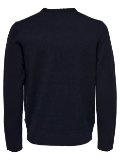 Only & Sons Pullover & Sweatshirts*ONSXMAS REG FUNNY CREW KNIT Dark Navy