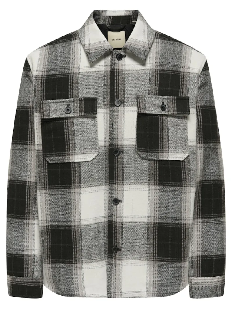 Only & Sons Hemden*ONSZACK OVERSHIRT OTW NOOS Black