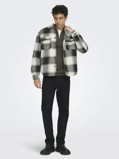 Only & Sons Hemden*ONSZACK OVERSHIRT OTW NOOS Black