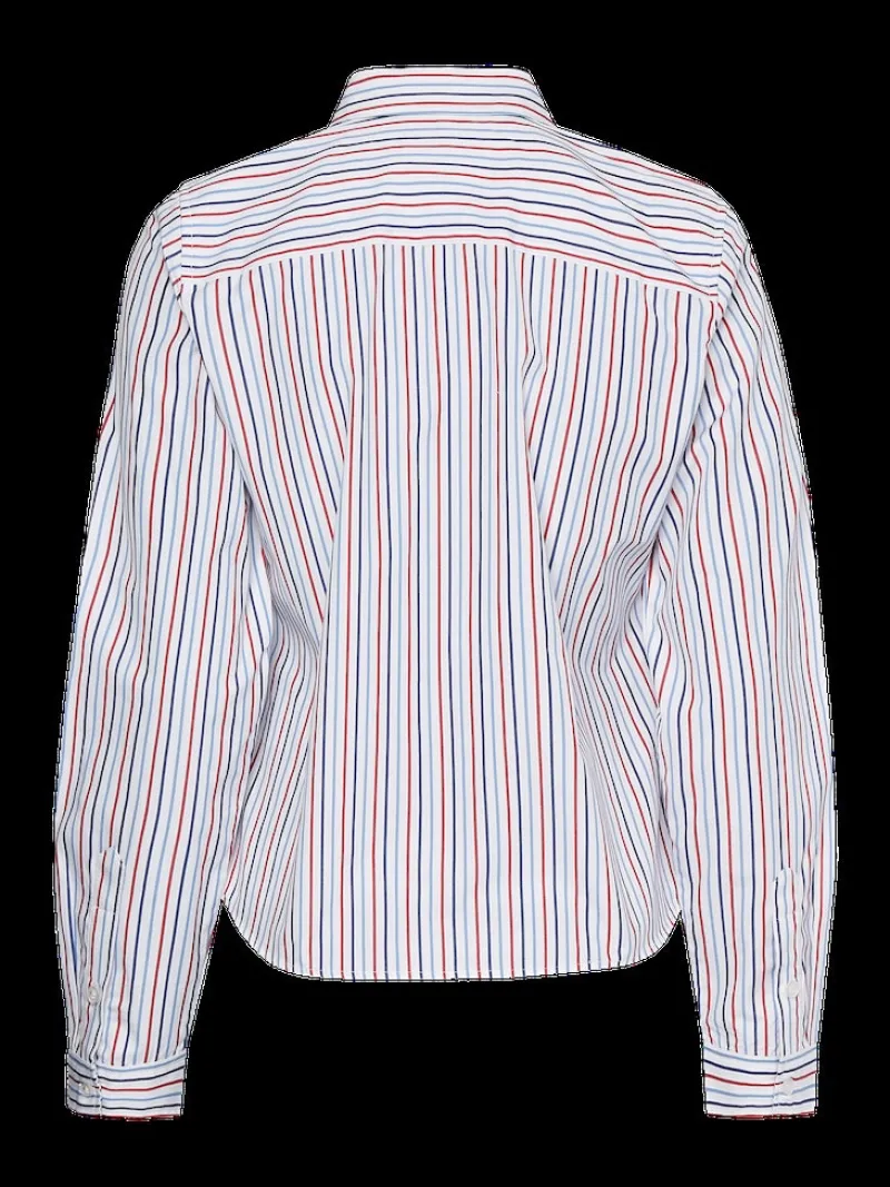 Tommy Hilfiger Blusen*ORG CO GBL STP REGULAR SHIRT LS shirting global pop stripe