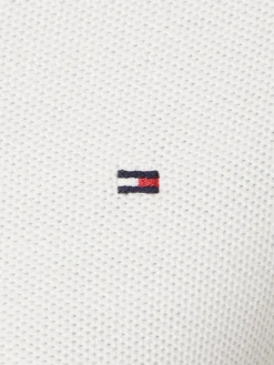 Tommy Hilfiger Pullover & Sweatshirts*ORG CO TEXTURE BOAT-NK SWEATER ecru