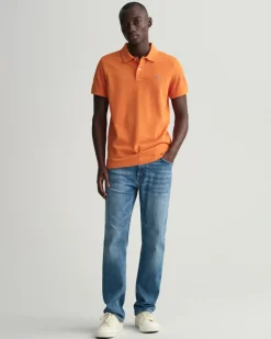 Gant Shirts|Big Boys*Original Regular Fit Piqué Poloshirt harvest pumpkin