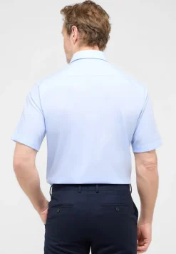 ETERNA Hemden|Big Boys*Original Shirt Popeline Kurzarm hellblau