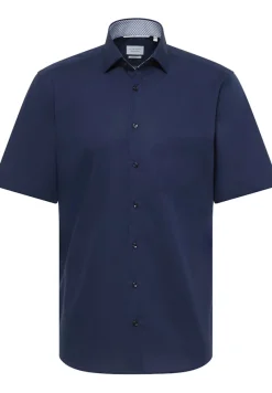ETERNA Hemden|Big Boys*Original Shirt Popeline Kurzarm navy