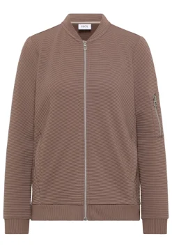 Cecil Shirts*Ottoman Blouson cocoa taupe