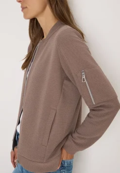 Cecil Shirts*Ottoman Blouson cocoa taupe