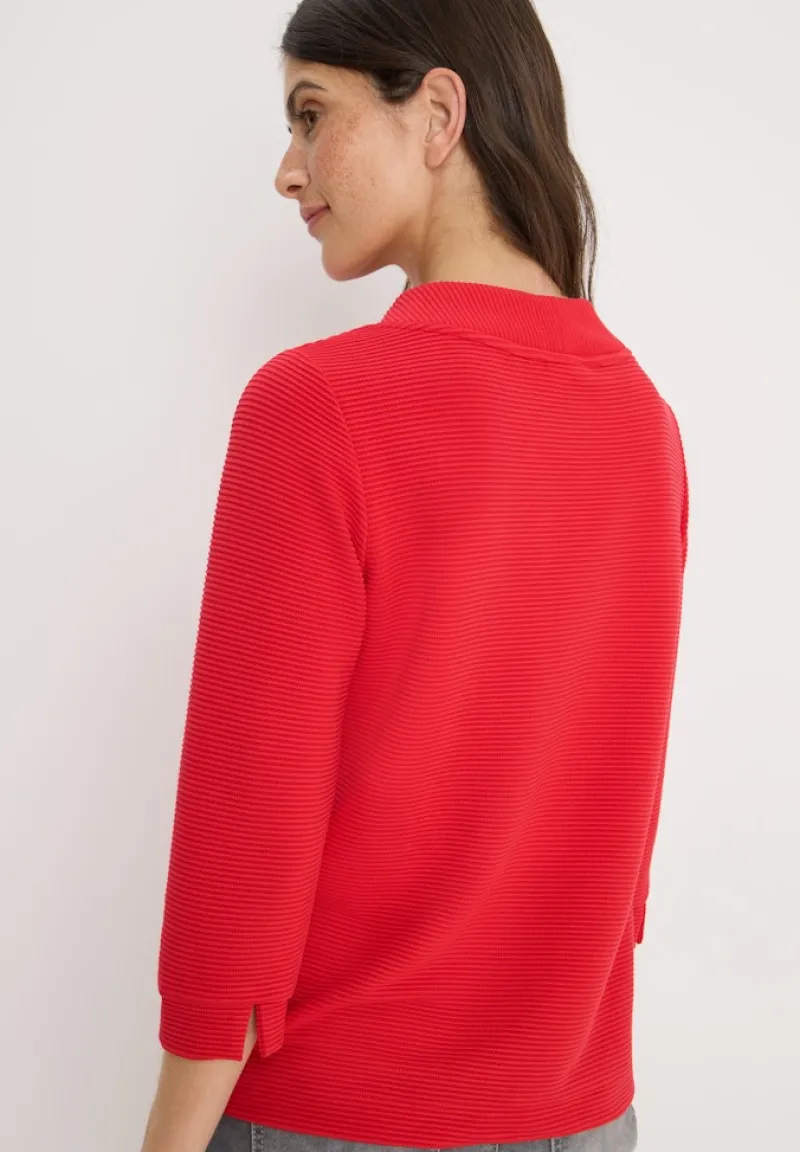 Cecil Shirts*Ottoman Shirt Fiery Red