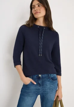 Cecil Shirts*Ottoman Shirt urban dark blue