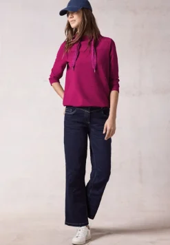 Cecil Shirts*Ottoman-Pullover jewel pink