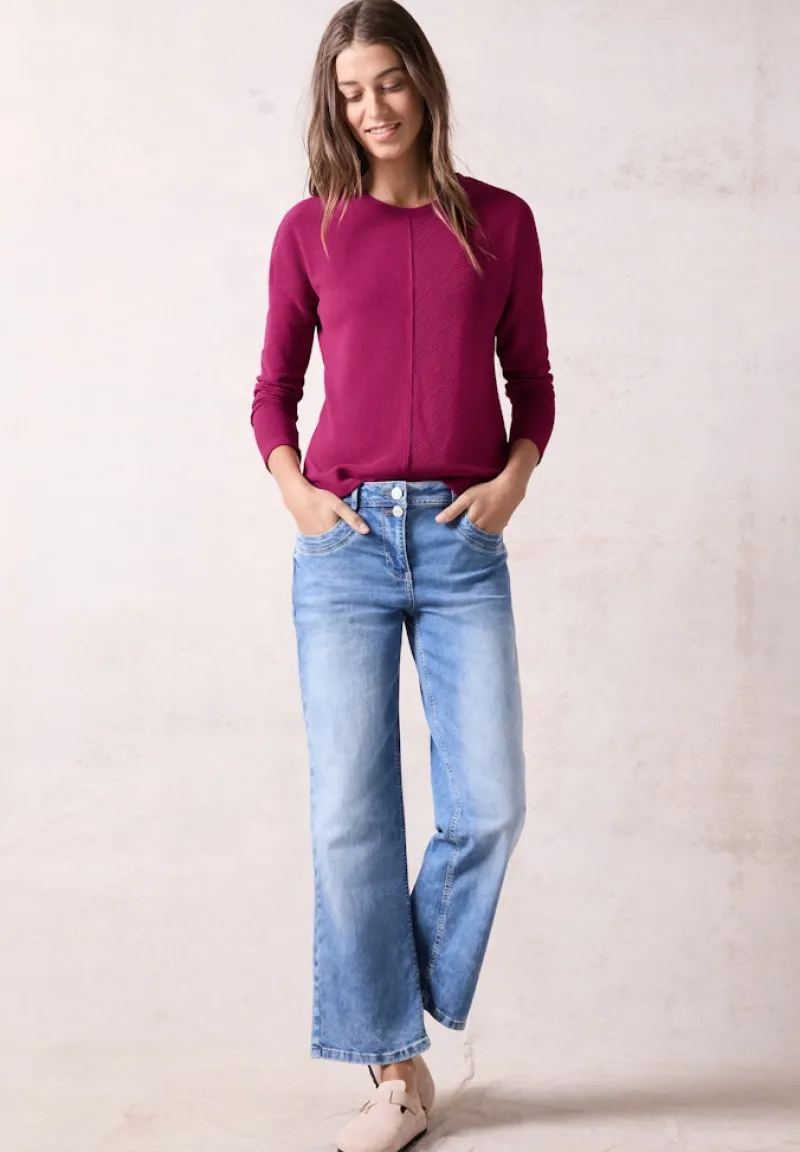 Cecil Shirts*Ottoman-Shirt jewel pink