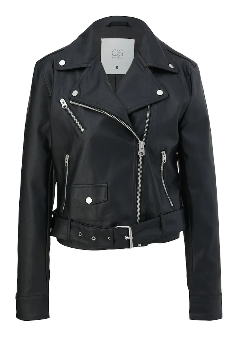 QS Jacken*Outdoor-Jacke Schwarz