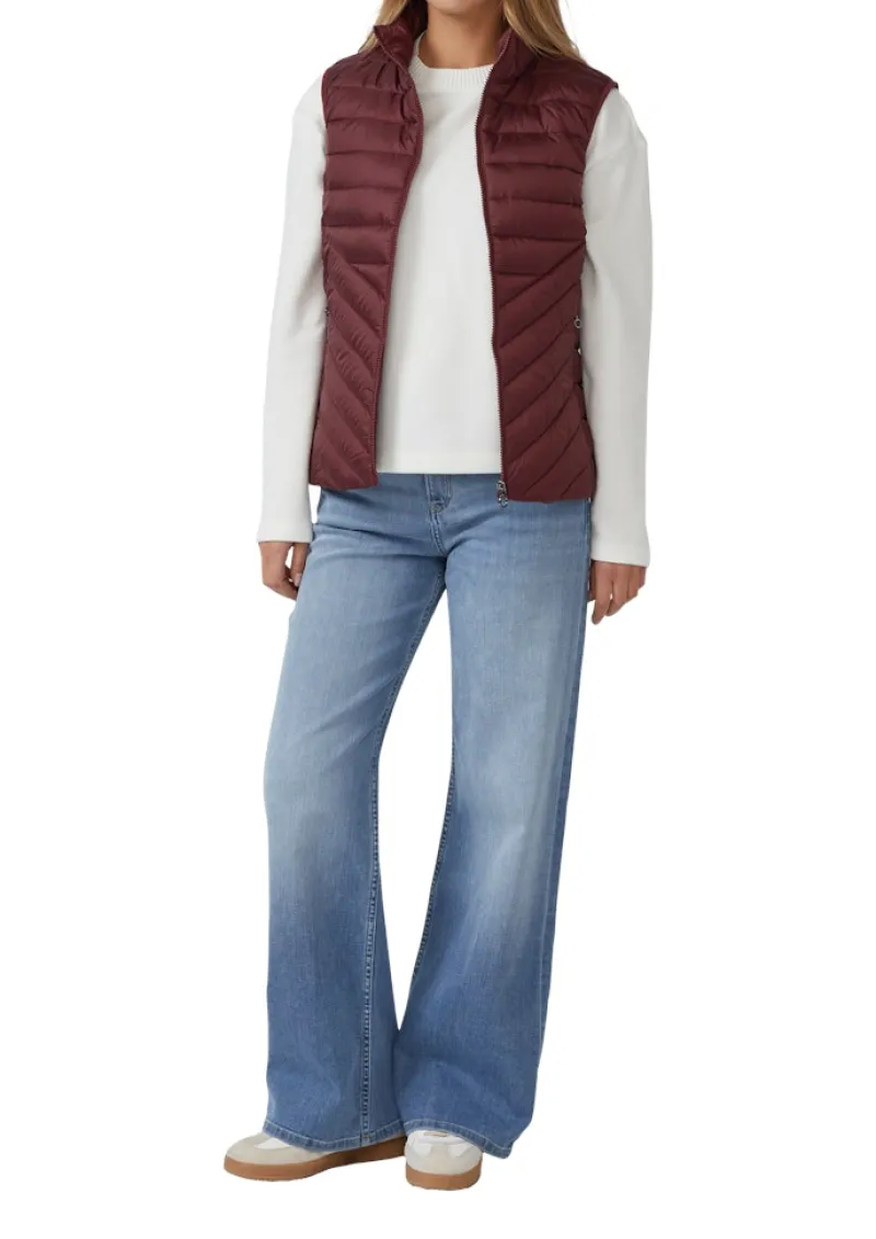 s.Oliver Westen*Outdoor-Weste Rot