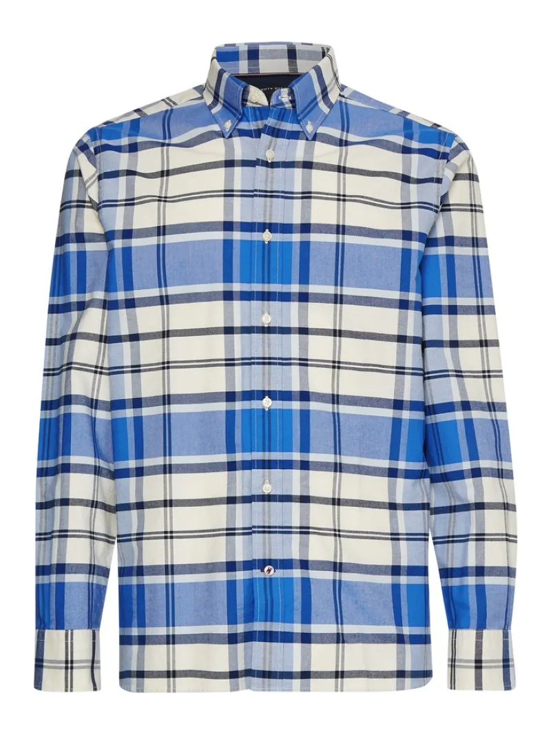 Tommy Hilfiger Hemden*OVERCHECK CHECK RF SHIRT bold blue - multi