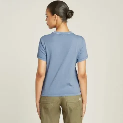 G-star Raw Shirts*Overdyed front seam r t wmn amann gd