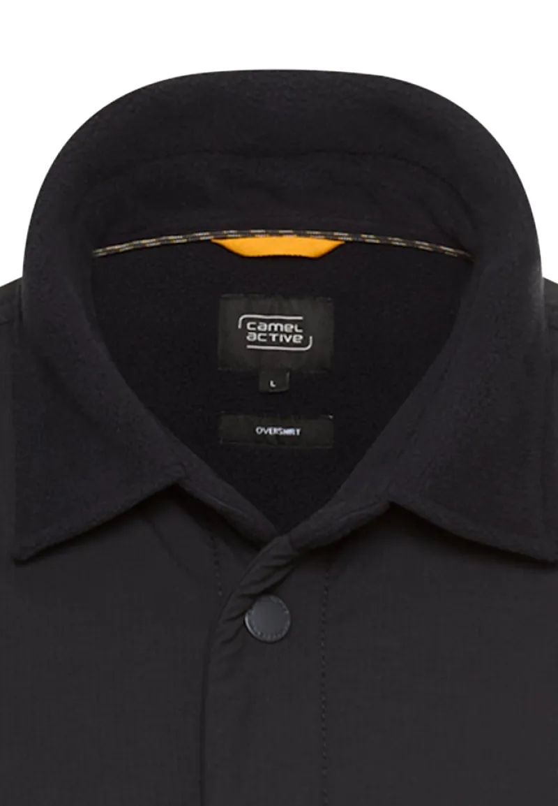 Camel Active Hemden|Big Boys*Overshirt mit Hemdkragen Dark Navy