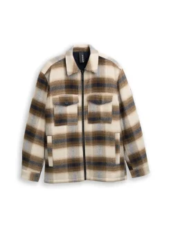 Tom Tailor Jacken|Big Boys*Overshirt mit Karomuster brown blue check