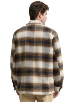 Tom Tailor Jacken|Big Boys*Overshirt mit Karomuster brown blue check