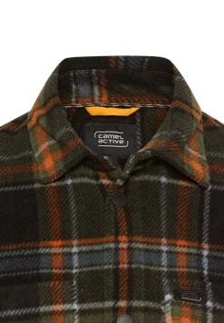 Camel Active Hemden|Big Boys*Overshirt mit Seitentaschen cinnamon