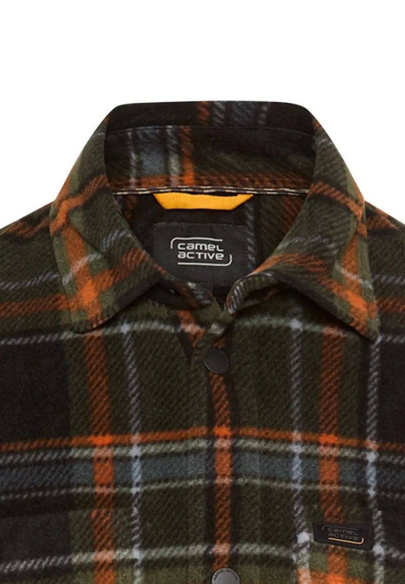 Camel Active Hemden|Big Boys*Overshirt mit Seitentaschen cinnamon