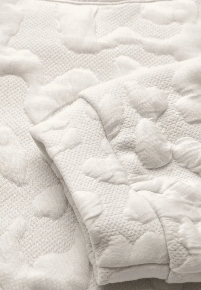 Street One Pullover & Sweatshirts*Oversize Leo-Sweater lucid white