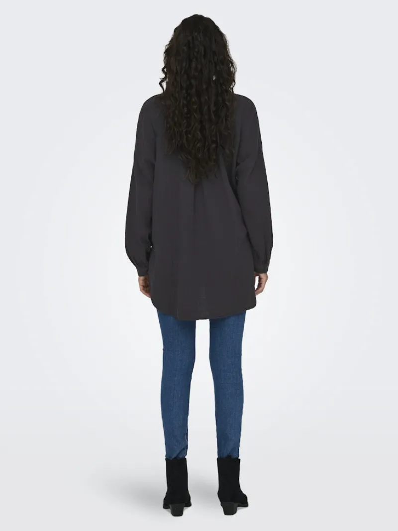 Only Blusen*Oversized Bluse Phantom