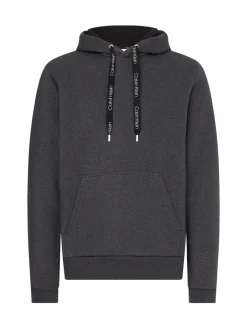 Calvin Klein Pullover & Sweatshirts*OVERSIZED DRAWSTRINGS HOODIE dark grey heather