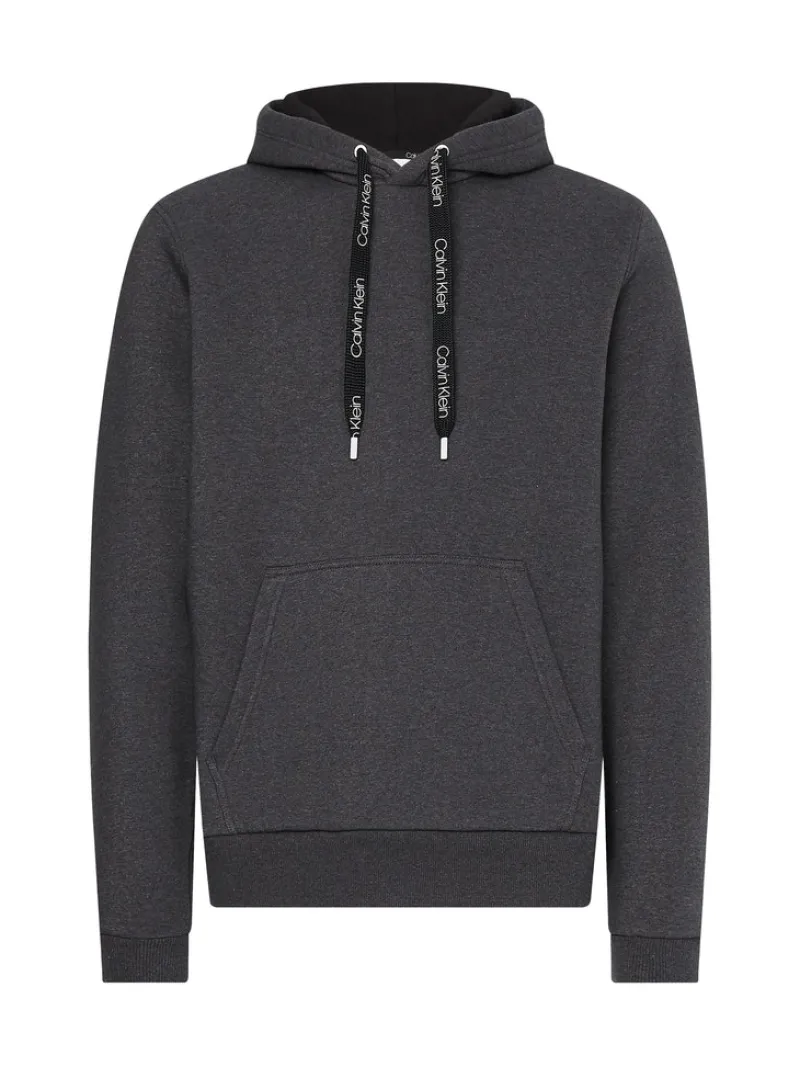 Calvin Klein Pullover & Sweatshirts*OVERSIZED DRAWSTRINGS HOODIE dark grey heather