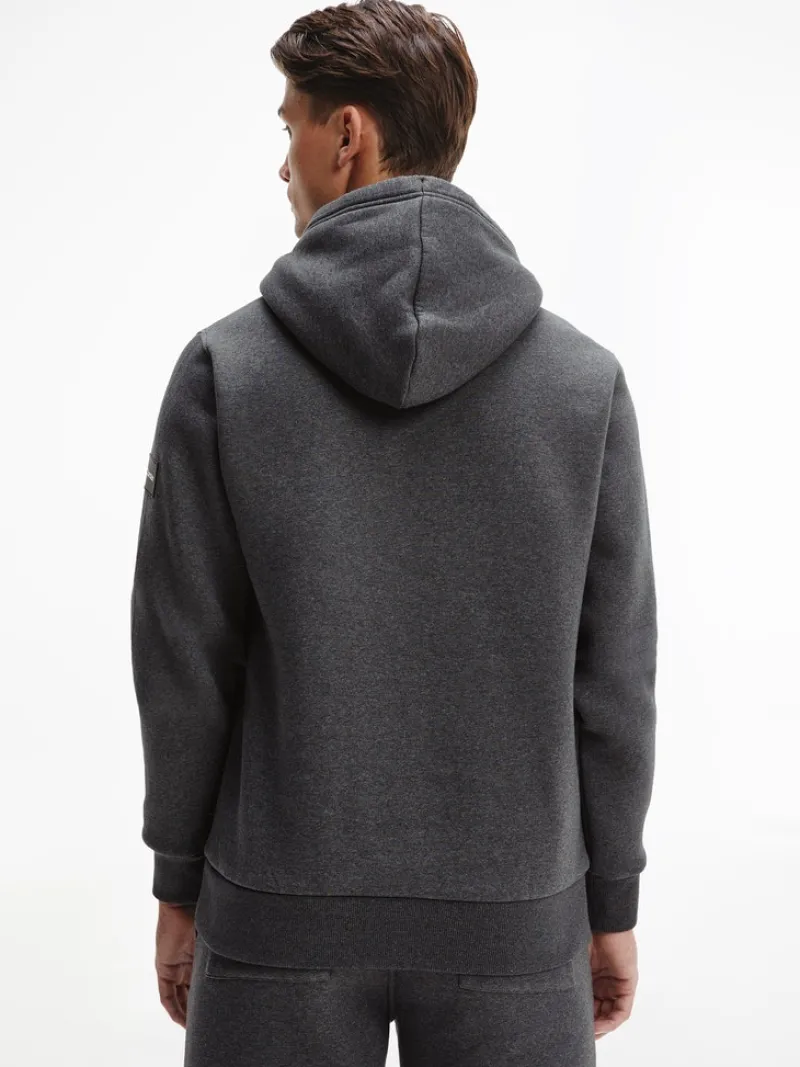 Calvin Klein Pullover & Sweatshirts*OVERSIZED DRAWSTRINGS HOODIE dark grey heather