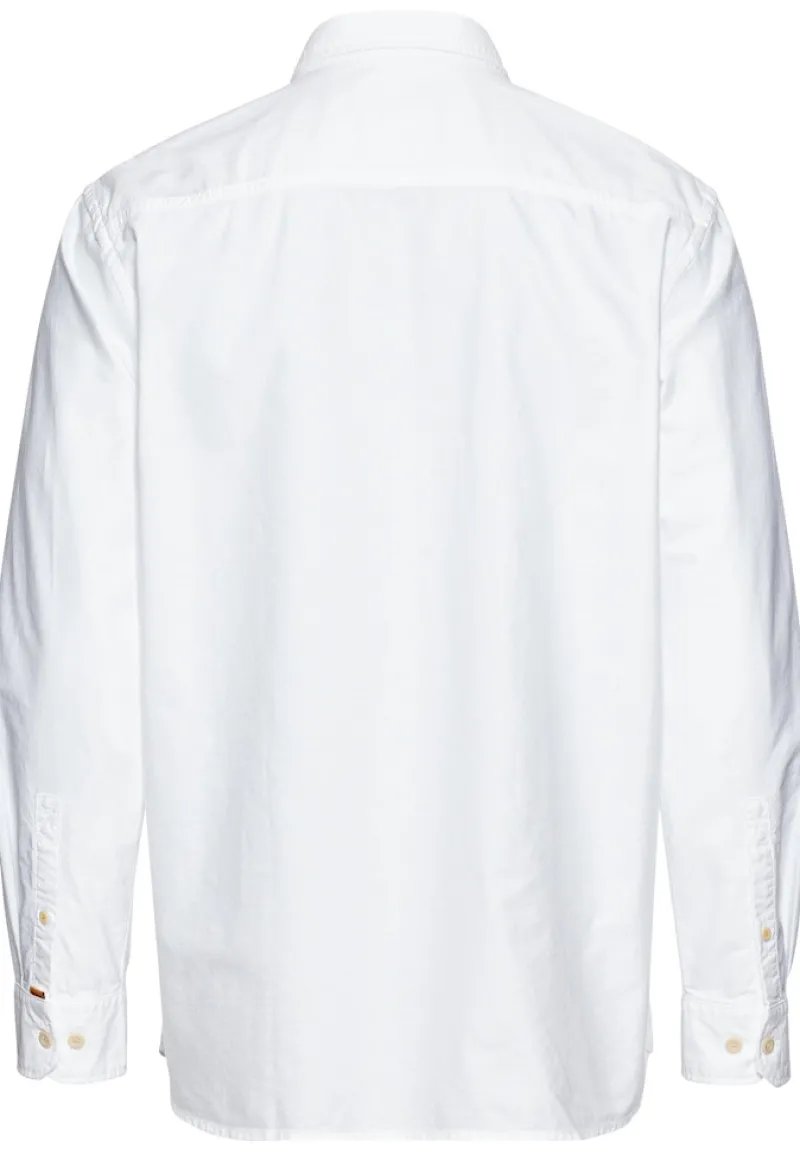 Camel Active Hemden|Big Boys*Oxford Hemd aus zertifiziertem Organic Cotton white