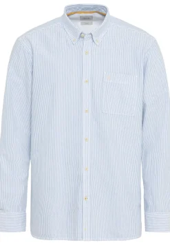 Camel Active Hemden|Big Boys*Oxford Streifenhemd aus nachhaltigem Organic Cotton skylight