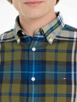 Tommy Hilfiger Hemden*OXFORD TOMMY TARTAN BIG SF SHIRT putting green - multi
