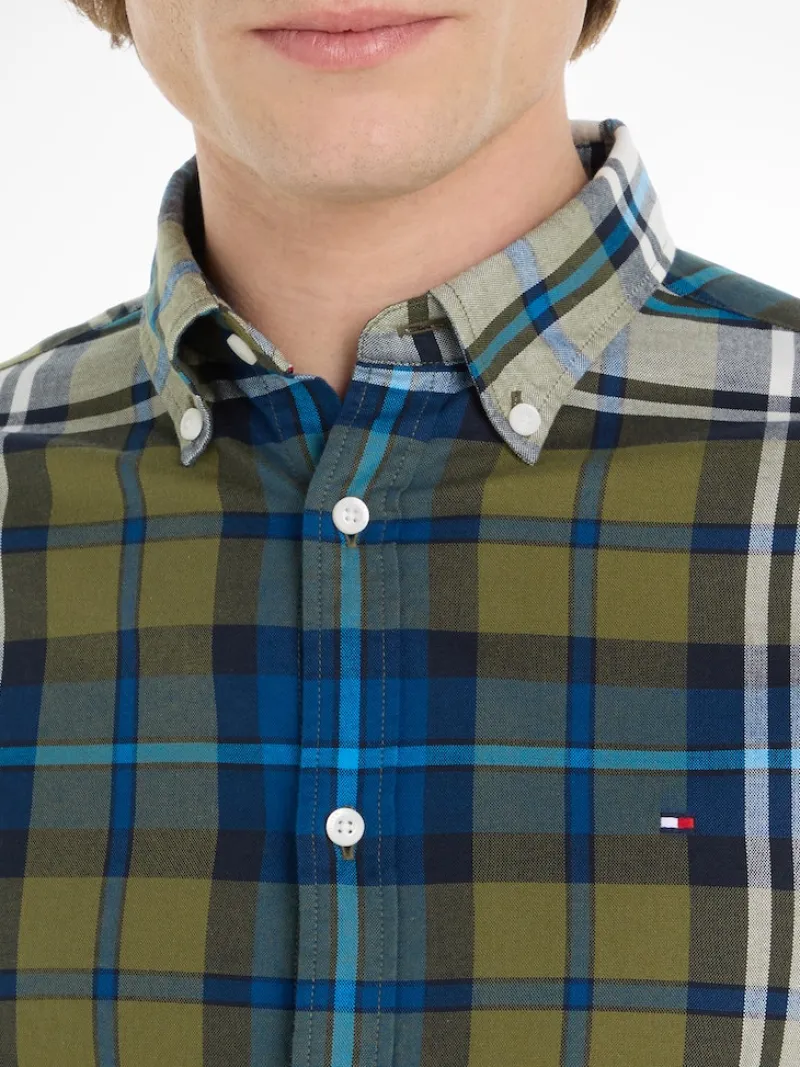 Tommy Hilfiger Hemden*OXFORD TOMMY TARTAN BIG SF SHIRT putting green - multi
