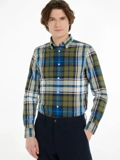 Tommy Hilfiger Hemden*OXFORD TOMMY TARTAN BIG SF SHIRT putting green - multi
