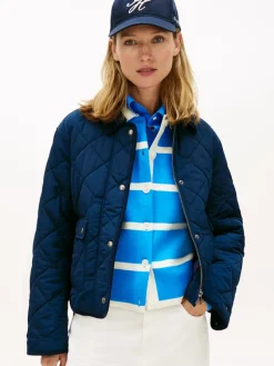 Tommy Hilfiger Jacken*PADDED FLAG QUILTED JACKET dark night navy