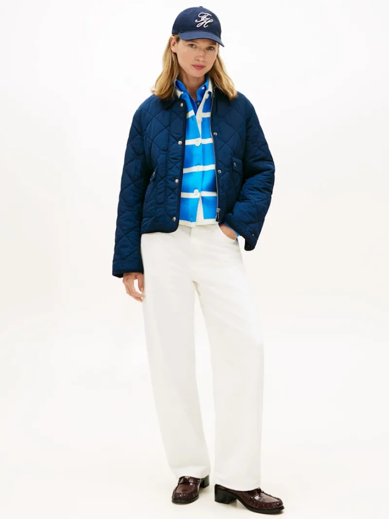 Tommy Hilfiger Jacken*PADDED FLAG QUILTED JACKET dark night navy