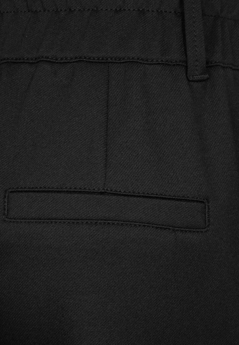 Street One Hosen*Paperbag Hose Black