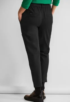 Street One Hosen*Paperbag Hose Black
