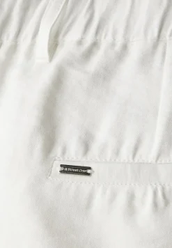 Street One Hosen*Paperbag Hose im Casual Fit off white