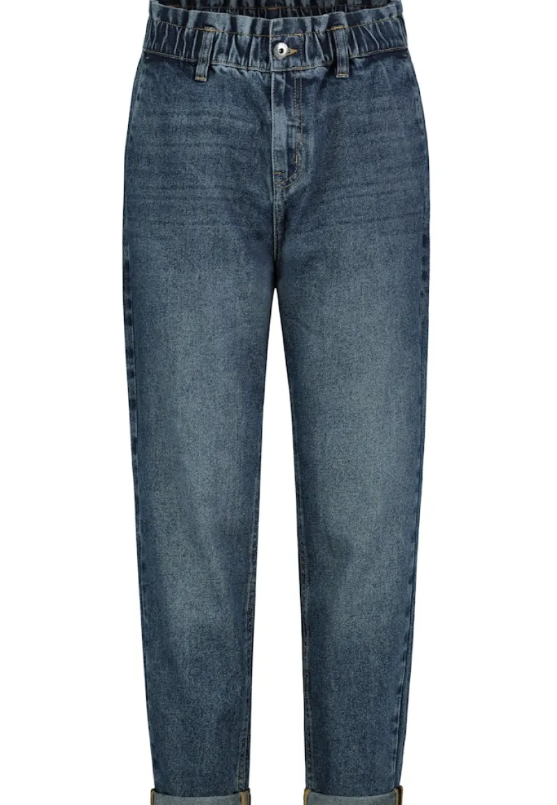 Eight 2 Nine Jeans*Paperbag Jeans middle blue denim m280