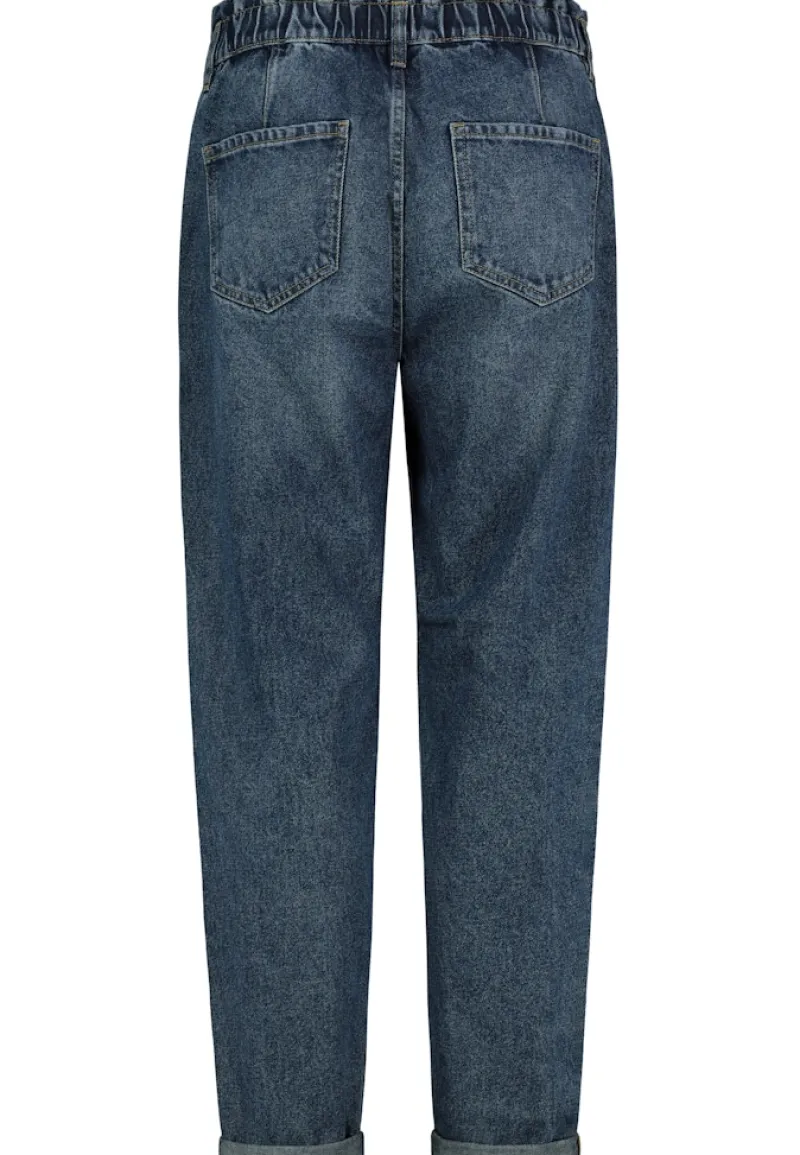 Eight 2 Nine Jeans*Paperbag Jeans middle blue denim m280