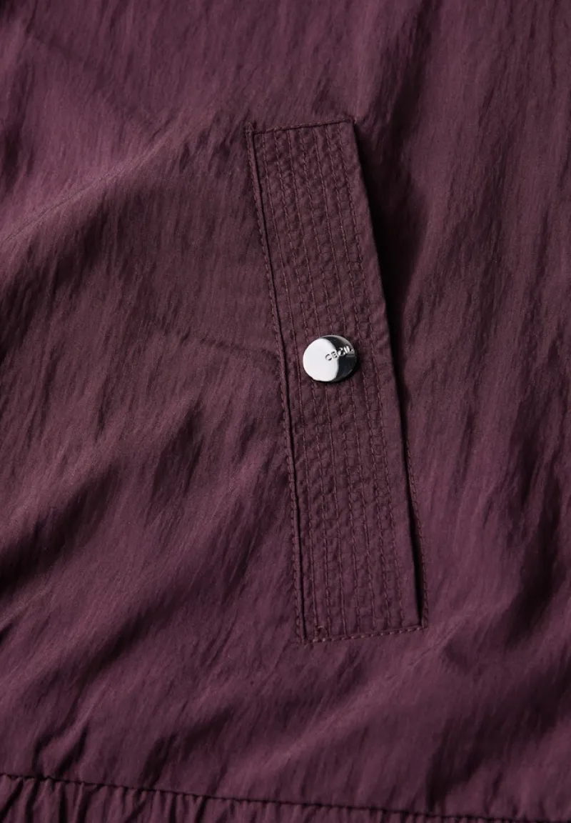 Cecil Jacken*Papertouch Blouson mulberry red