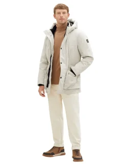 Tom Tailor Jacken|Big Boys*Parka mit abnehmbarer Kapuze beige alfalfa