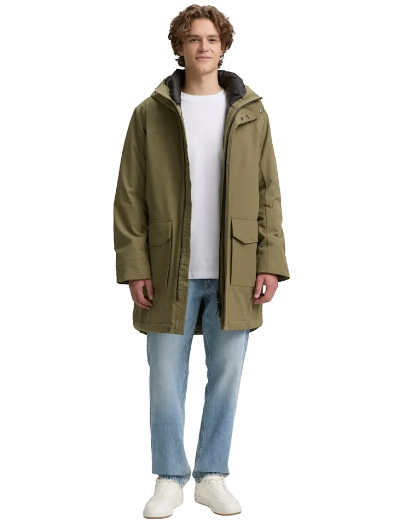 Tom Tailor Denim Jacken*Parka mit wasserabweisender Funktion jungle soil green