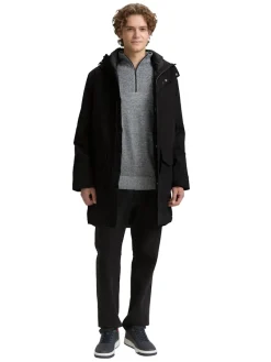 Tom Tailor Denim Jacken*Parka mit wasserabweisender Funktion Black