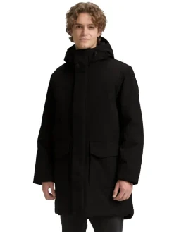 Tom Tailor Denim Jacken*Parka mit wasserabweisender Funktion Black