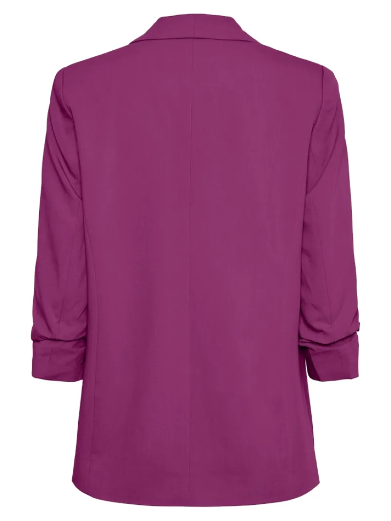 Pieces Jacken*PCBOSELLA 3/4 BLAZER NOOS BC Festival Fuchsia