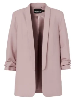 Pieces Jacken*PCBOSELLA 3/4 BLAZER NOOS BC Woodrose