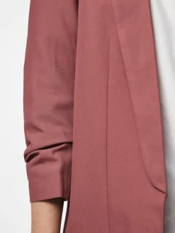 Pieces Jacken*PCBOSELLA 3/4 BLAZER NOOS BC Apple Butter